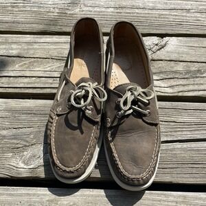 Sebago Dockside Loafers Boat Shoes Woman 11M Beige Tan‎ Comfort Coastal